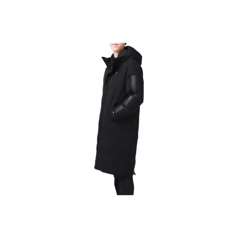 New Balance Parka Coats Men Black-4
