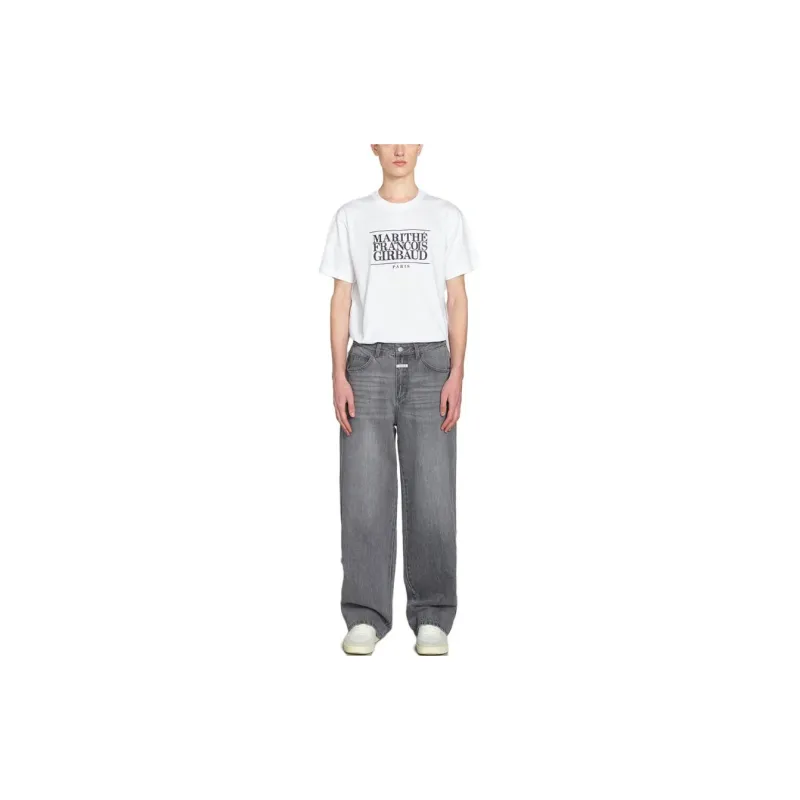 MARITHE FRANCOIS GIRBAUD Jeans Men Light Gray-2