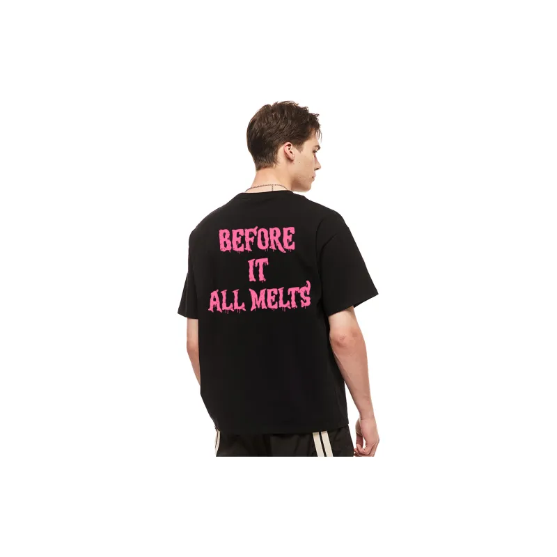 Cats T Shirt Unisex Black White-3