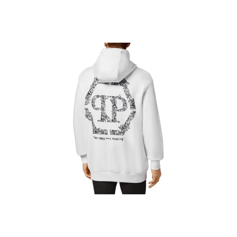 PHILIPP PLEIN Money Logo print Hoodie-2
