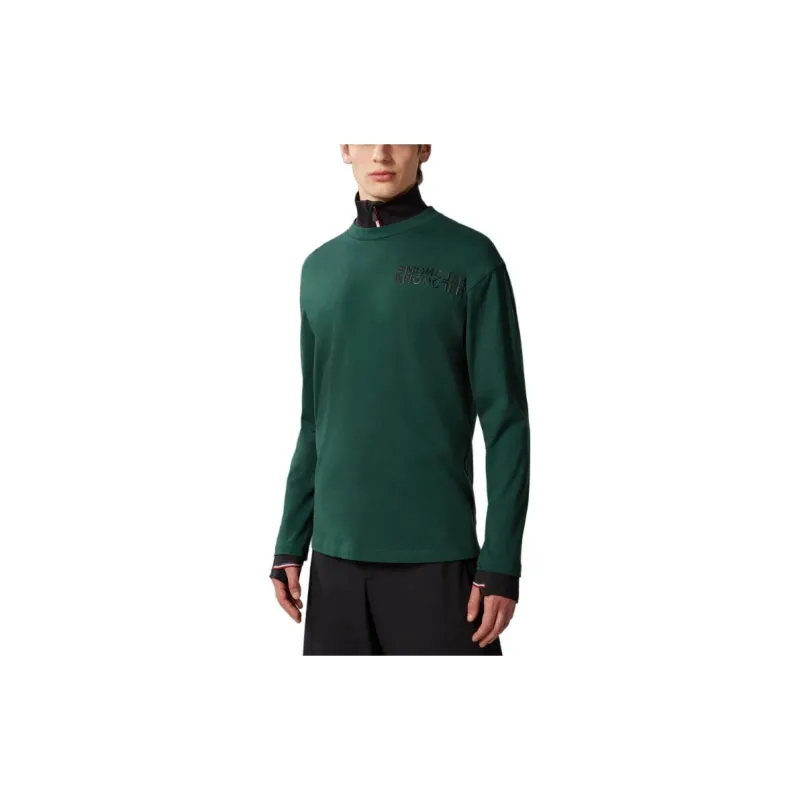 Moncler T Shirts Men Green-1