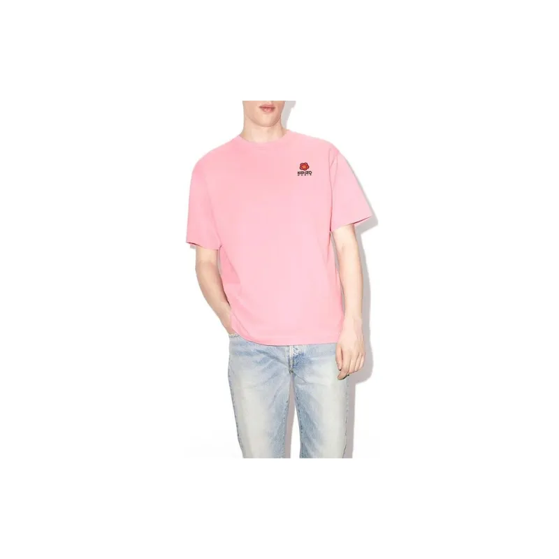 KENZO Boke Flower Series T Shirts Men Pink-2