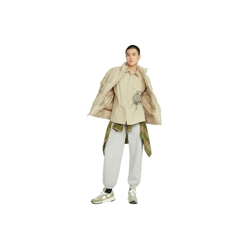 New Balance Down Jacket Unisex Khaki-2