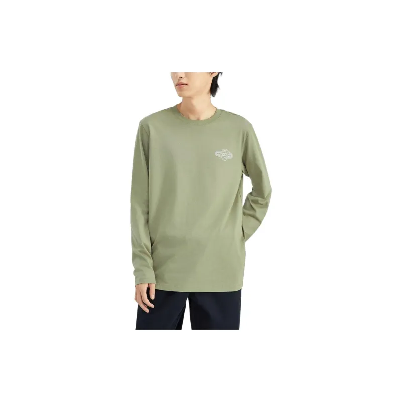 Skechers T-Shirt Men's Rock Blue Grass Green-2