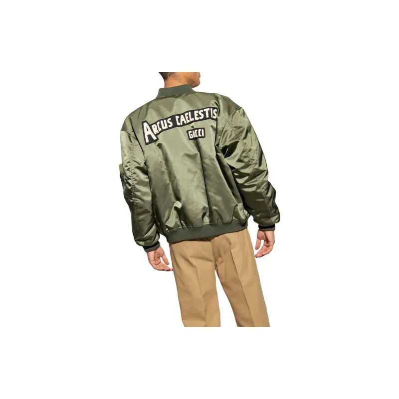 GUCCI Jackets Coats Men's Army Green-2