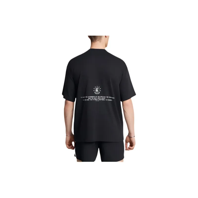Under Armour Johnson BADGE OF HONOR T Shirt Men's Black-2