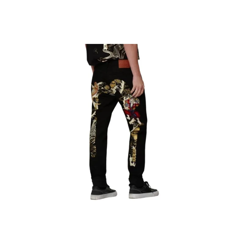 EVISU Jeans Men Black-5