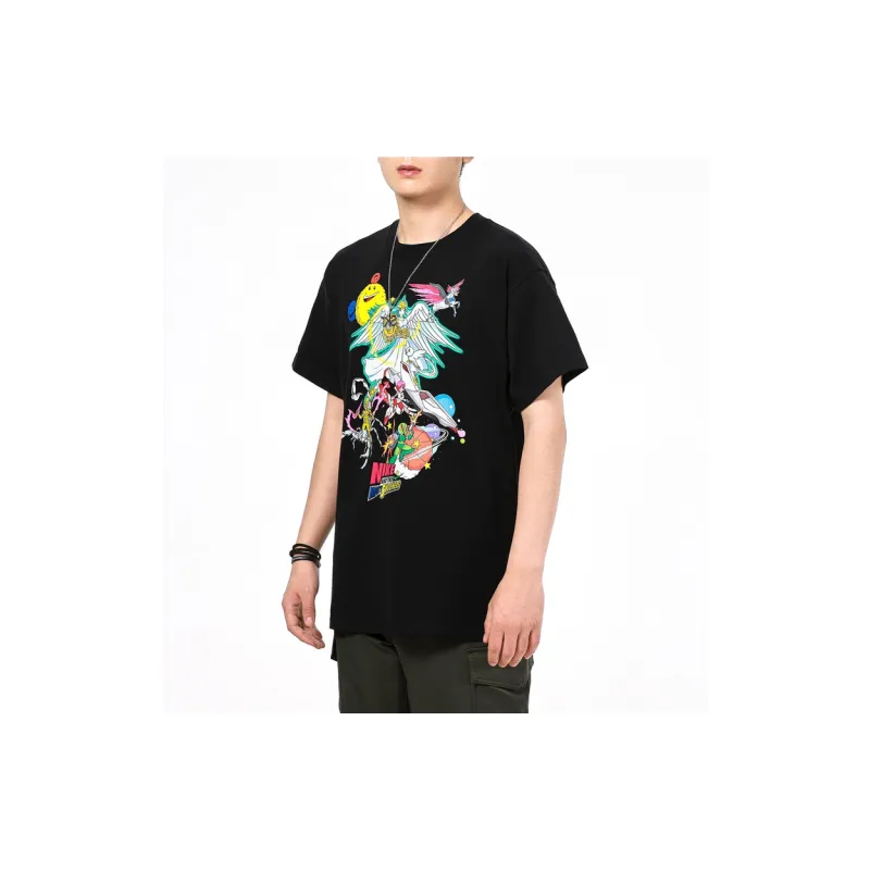 Nike T Shirts Men Black-4