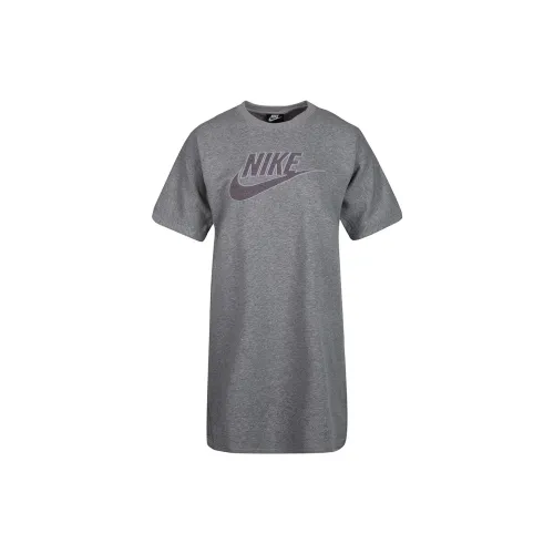 Nike Short-Sleeved Dresses Women's Gray