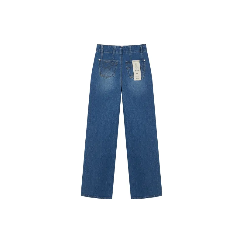Teenie Weenie Jeans Women's Medium Blue-1