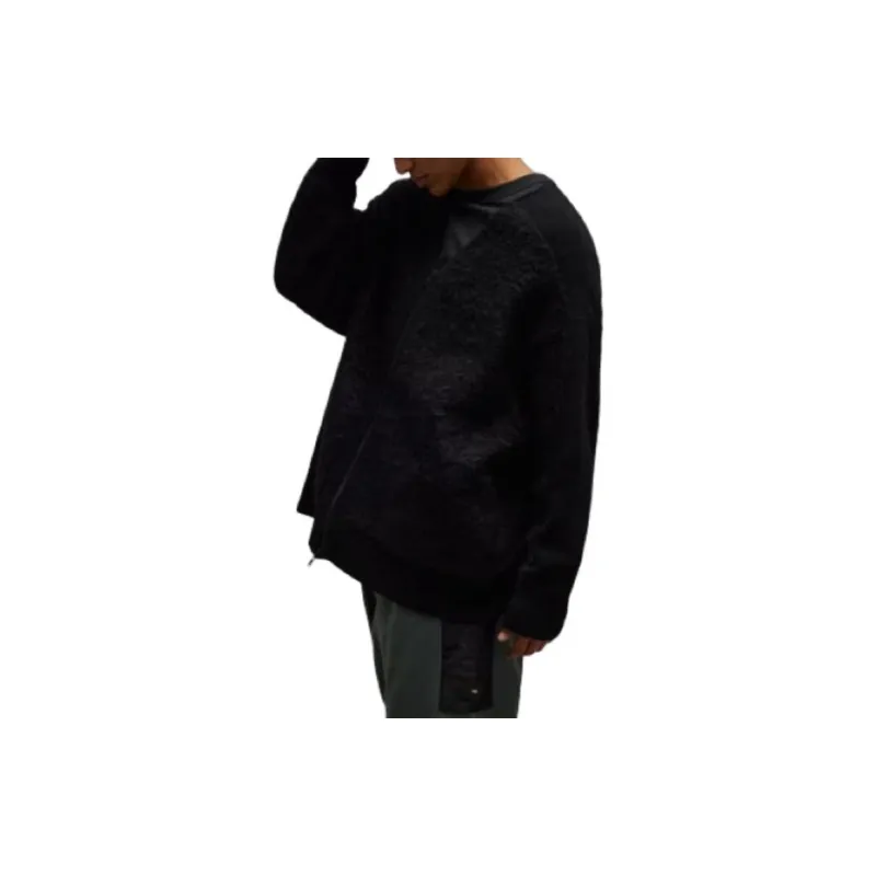 Y 3 V neck Knitted Jacket-4
