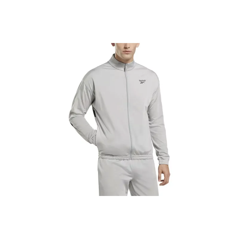 Reebok RI VECTOR KNIT TRACKTOP Jackets Coats Men's Light Gray-1