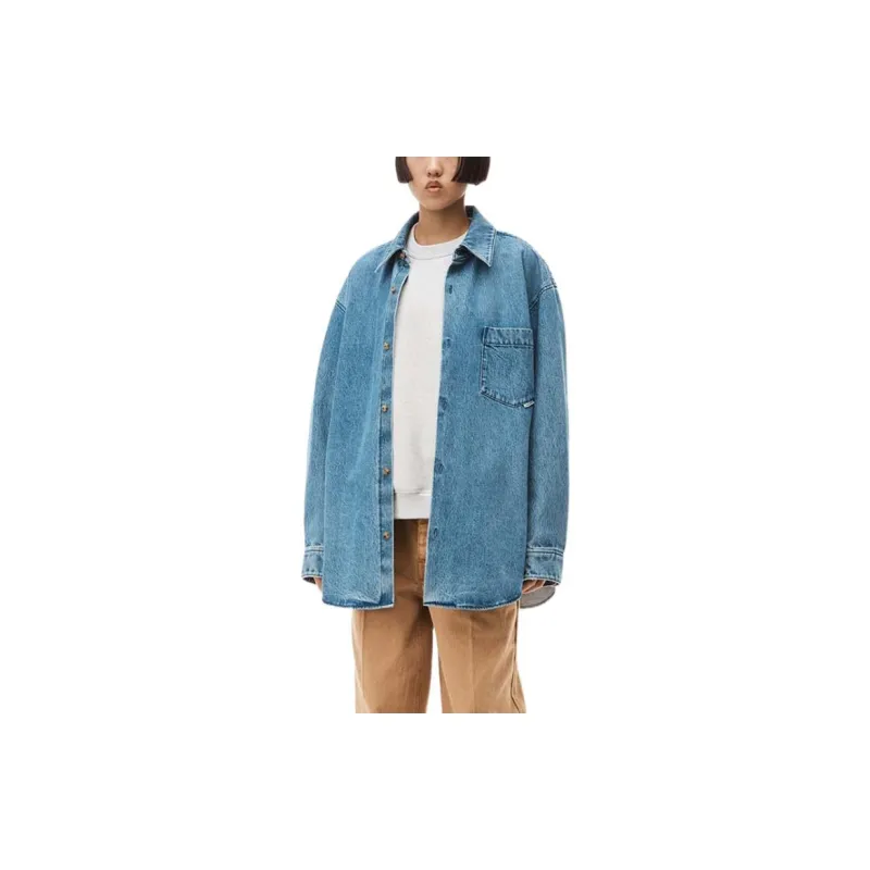 Alexander Wang Jackets Unisex Blue-1