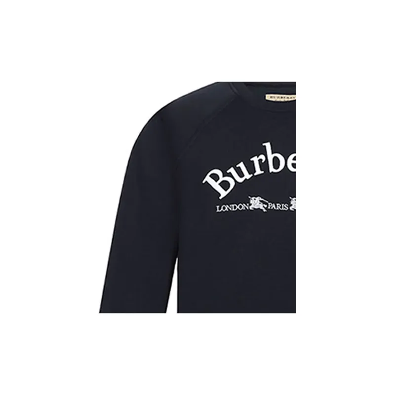 Burberry Sweatshirt Men's Marine Blue-4