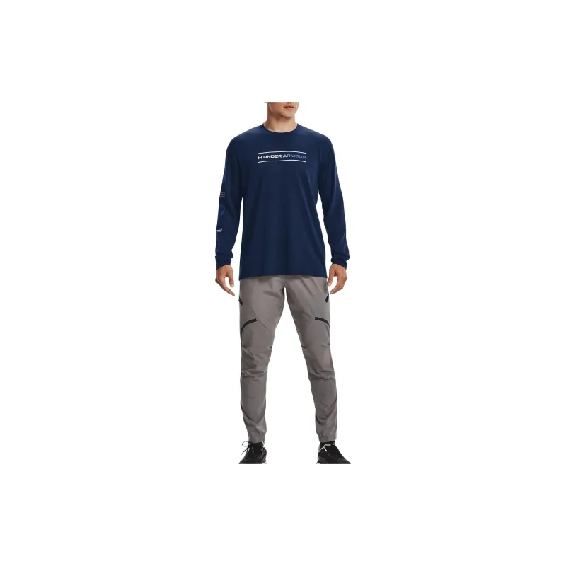 Under Armour T Shirts Men Navy Blue-3