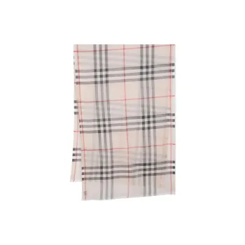 Burberry Giant Check Frayed Edge Scarf