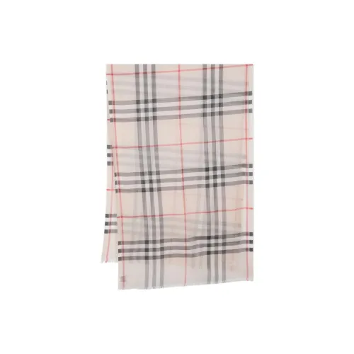 Burberry Giant Check Frayed Edge Scarf