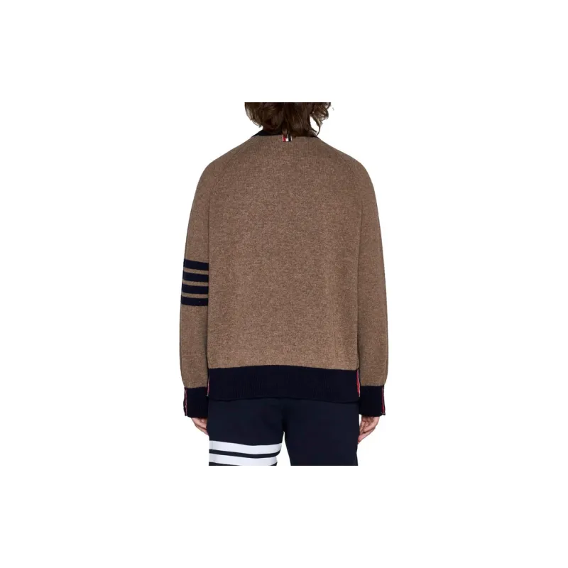 THOM BROWNE· FW23 Sweater Men's Brown-3