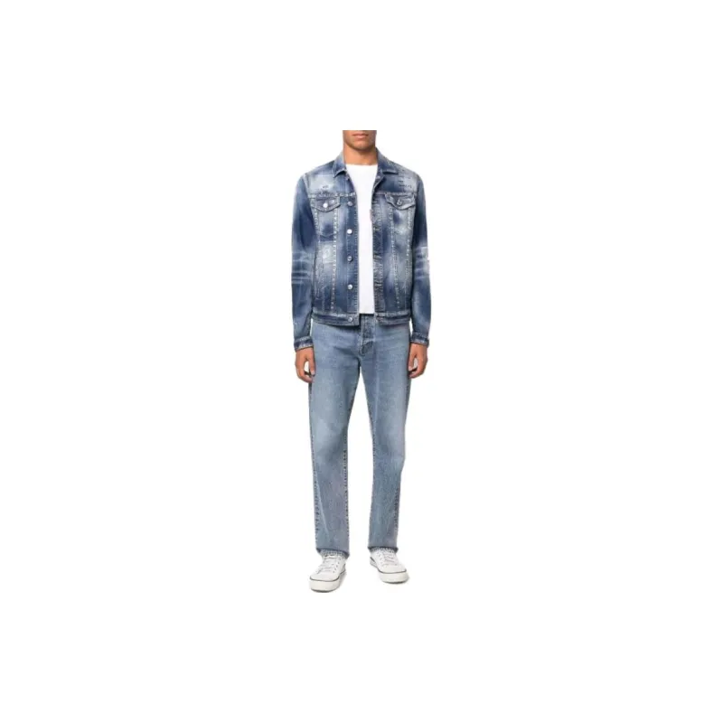 DSQUARED 2 Distressed Denim Jacket-1