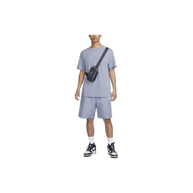 Nike Sportswear T Shirt Men's Gray Slate Blue-2