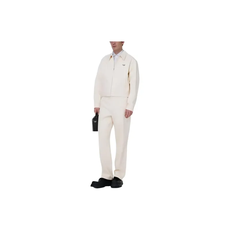 PRADA FW23 Jackets Coats Men's Beige-3