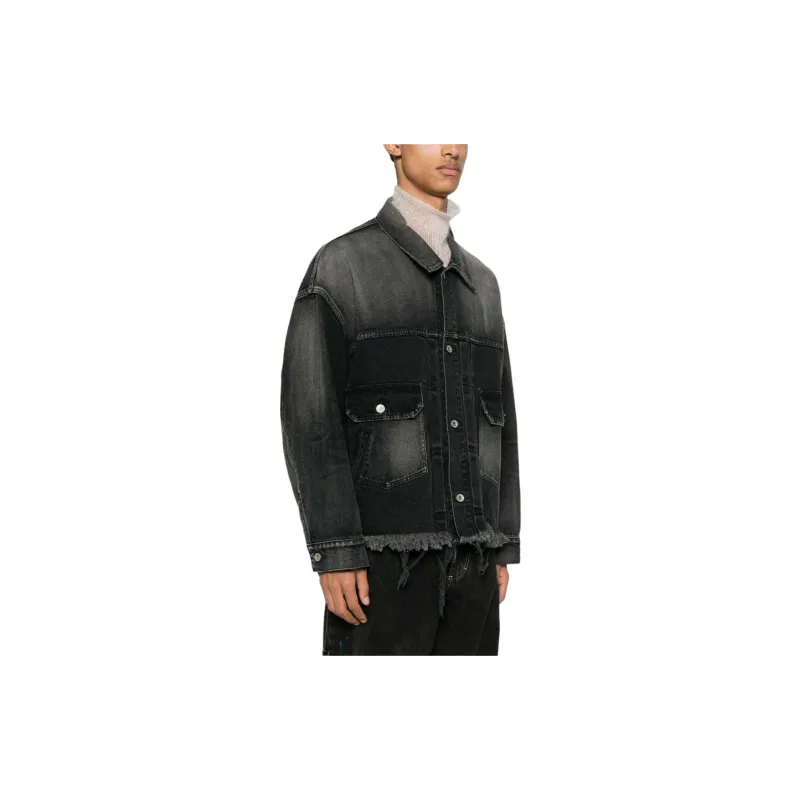 Doublet Denim Jacket Men's Black-1