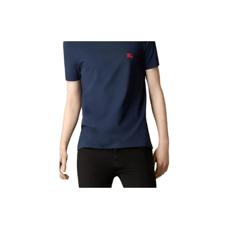 Burberry T Shirt Men's Marine Blue-2