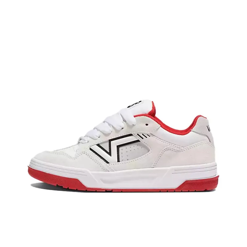Upland Vans 'White Red'-0