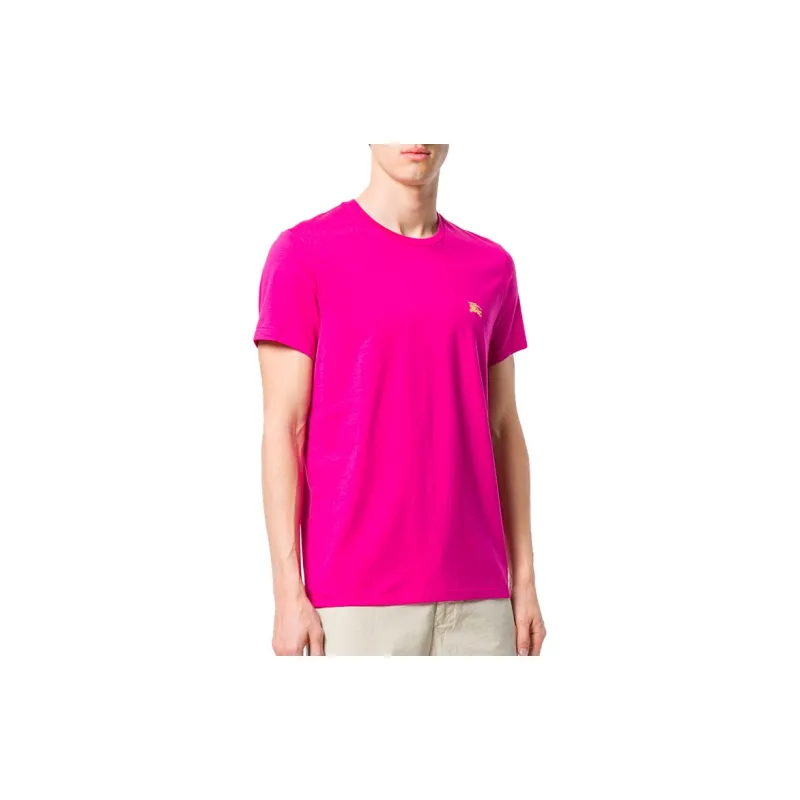 Burberry T Shirt Men's Rose Red-2