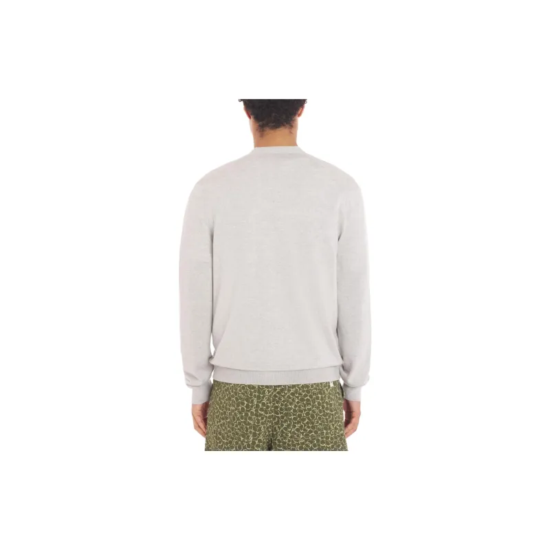 Maison Kitsune Bold Fox Head Patch Regular Cardigan-4