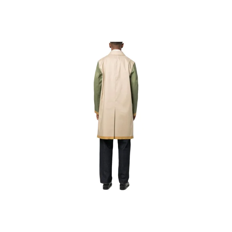 MACKINTOSH Oxford Single-breasted Cotton Coat-2