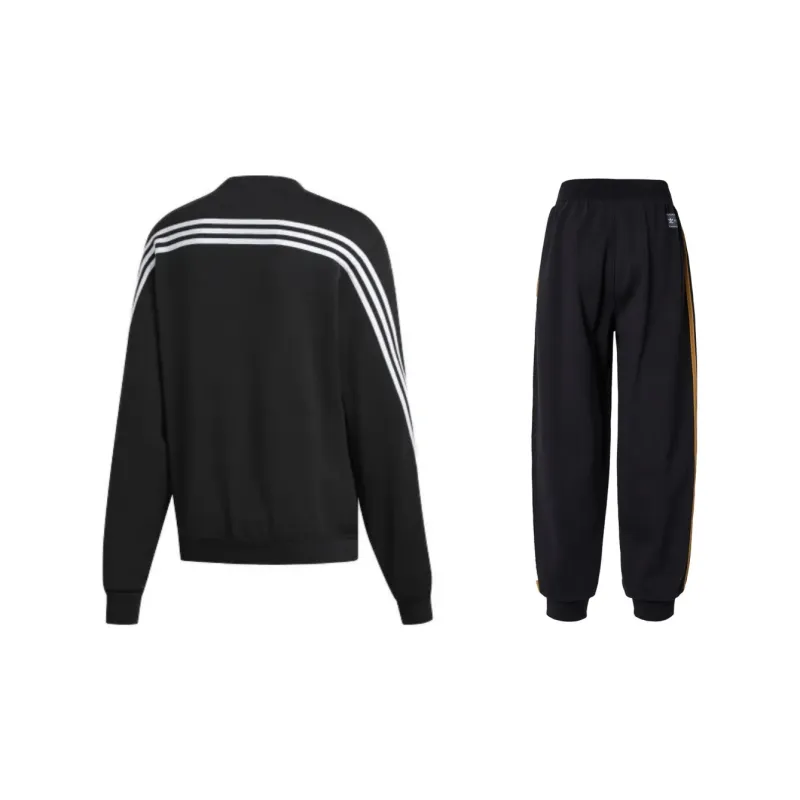 Adidas Sweatshirt Set Men's Black-1