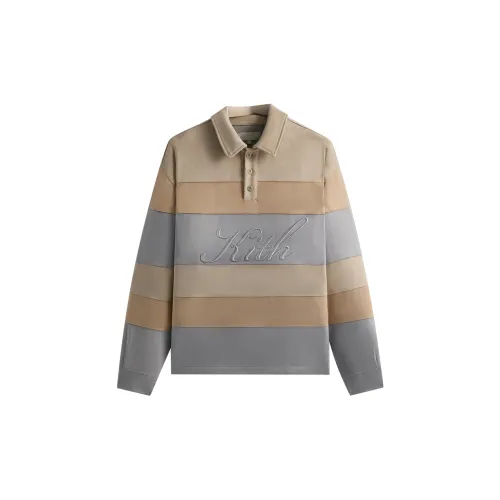 KITH Polo Shirts Men Sand