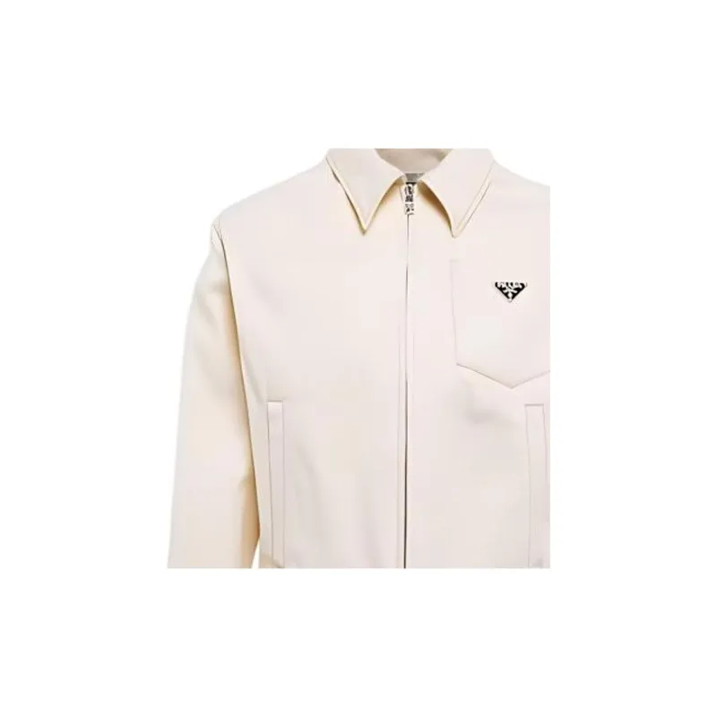 PRADA FW23 Jackets Coats Men's Beige-4