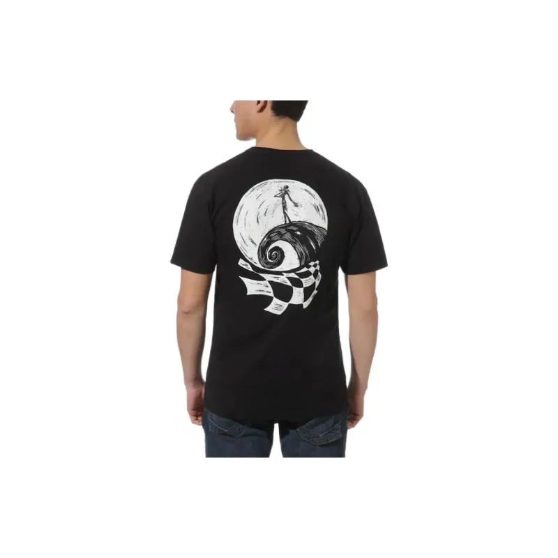 Vans Christmas Nightmares T-Shirts Men Black-3