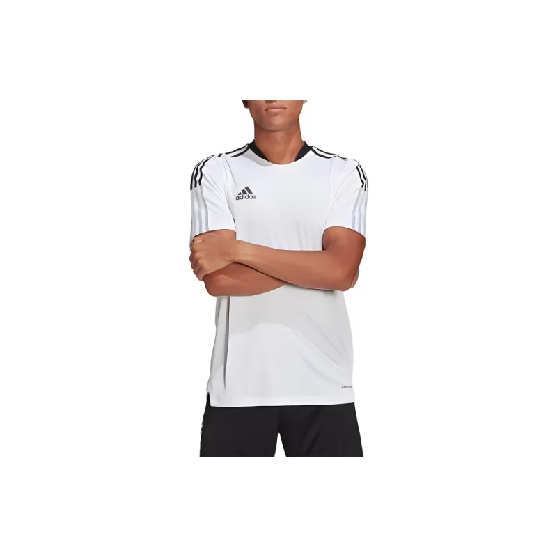 Adidas T Shirts Men White-2