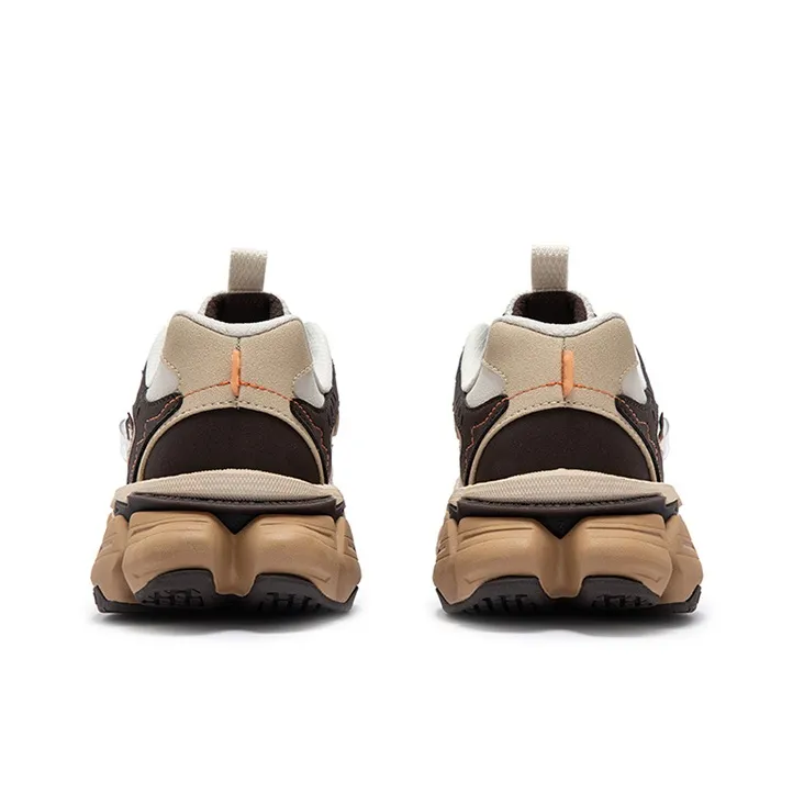 361° Spirit Eye PRO Anti Slip Wear Resistant Low Top Casual Shoes Men's Apricot Tea Brown-3