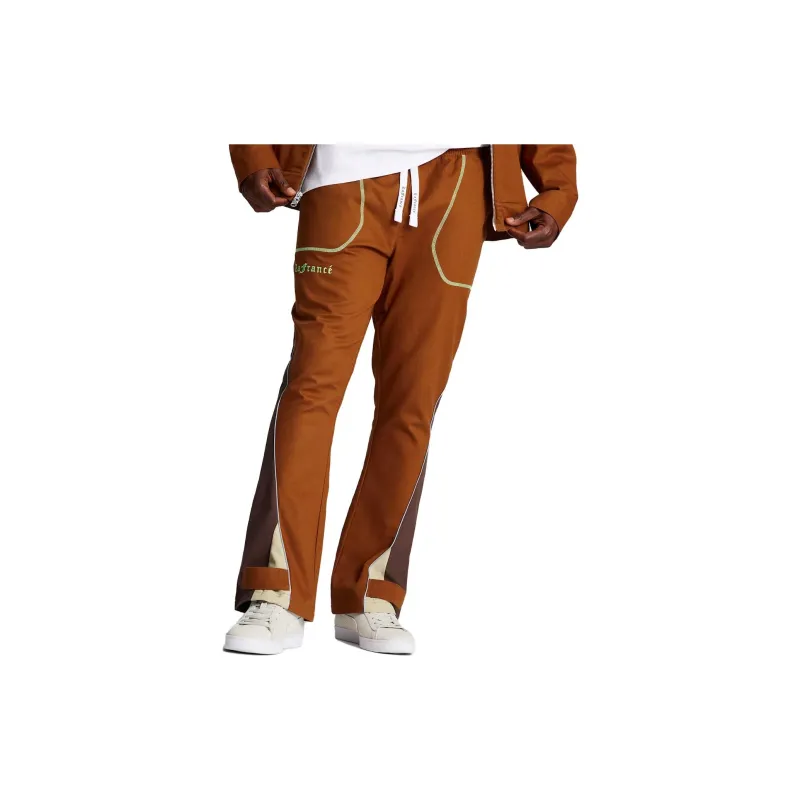 PUMA Casual Pants Men Chestnut Brown-4