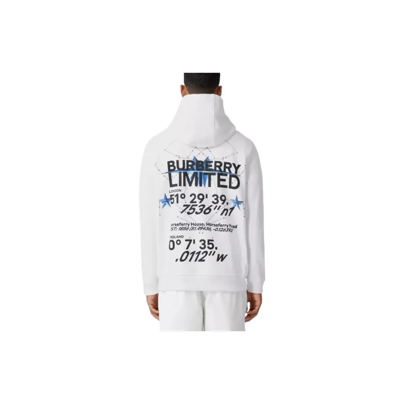 Burberry Constellations Print Cotton Hoodie-2