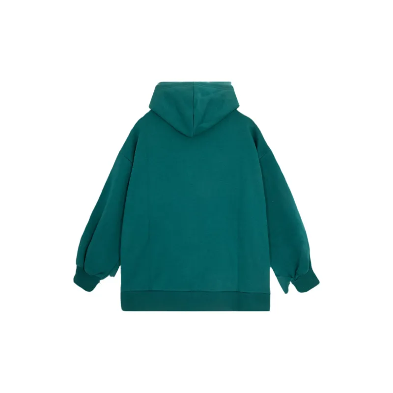 PUMA CLASSICShoodie FL W Sweatshirt Women's Christmas Green-1