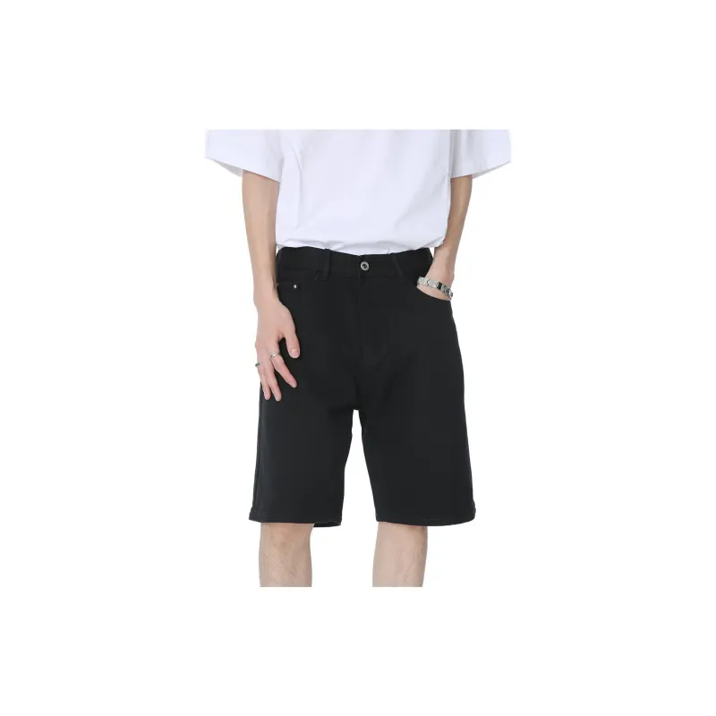 Voguo Relay Straight Fit Casual CLEAN FIT Shorts 5 Button Pants Unisex-5