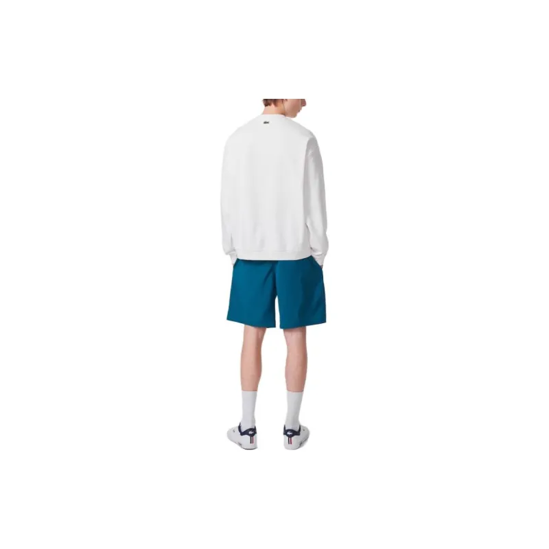 LACOSTE Sweatshirts Men White-2