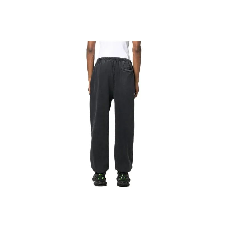 Balenciaga FW22 Sports Pants Loose Fit Style Men's Men's Black-2
