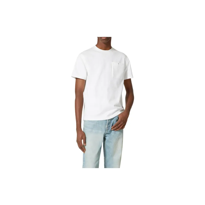 Valentino Crewneck Short Sleeved T Shirt-2