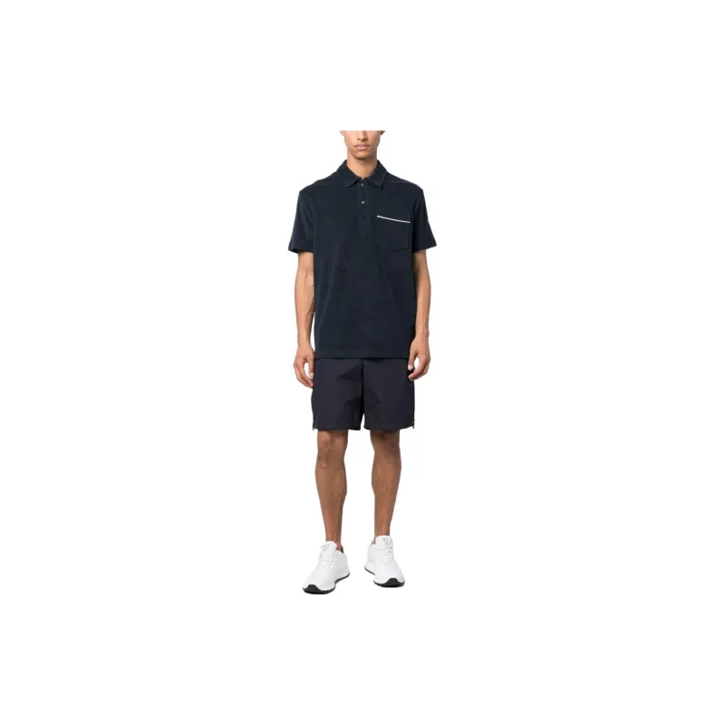 Moncler Logo patch Drawstring Bermuda Shorts-1
