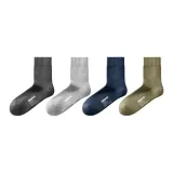 [Men's]Dark Heather Gray+Light Heather Gray+Navy Blue+Gray Pea Green