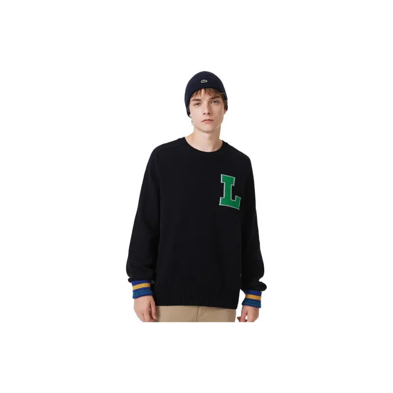 LACOSTE Knitwear Men's Navy Blue-3