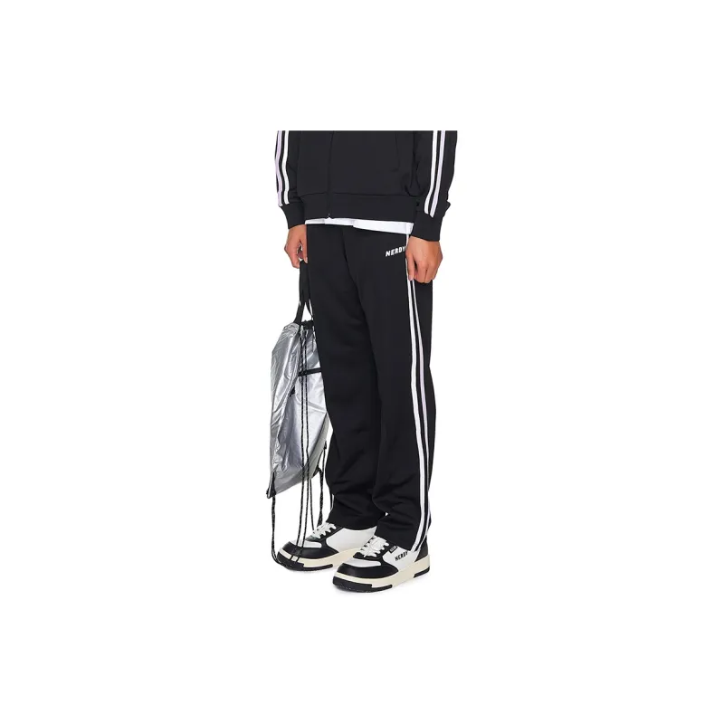 NERDY NERDY NY Series SS23 Casual Pants Unisex Black-3