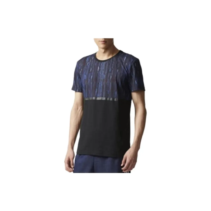 Adidas Neo T Shirts Men Navy Blue-3