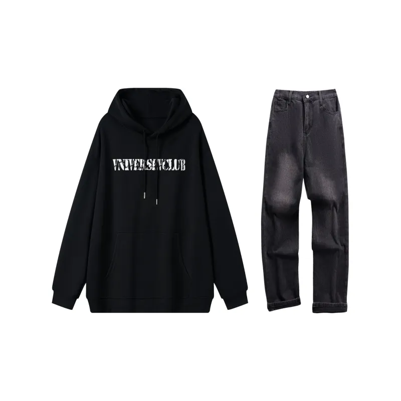 VniVerseVClub Sweatshirt Set Unisex-9